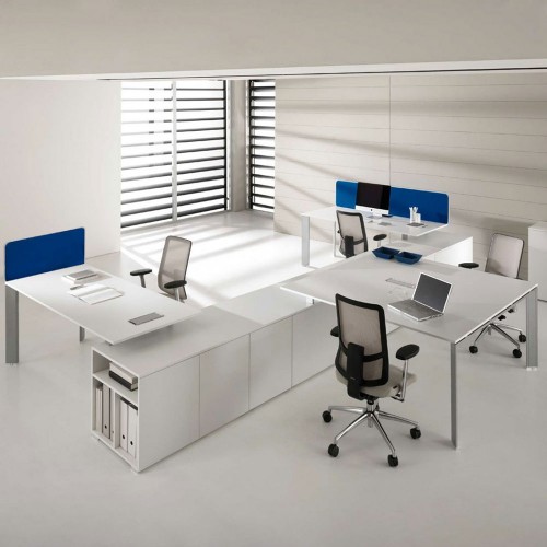 Birou operativ Ideal Form Team, Co.Work White